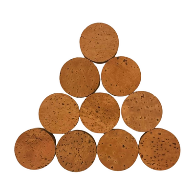 Rondelle de liège naturelle grade flor