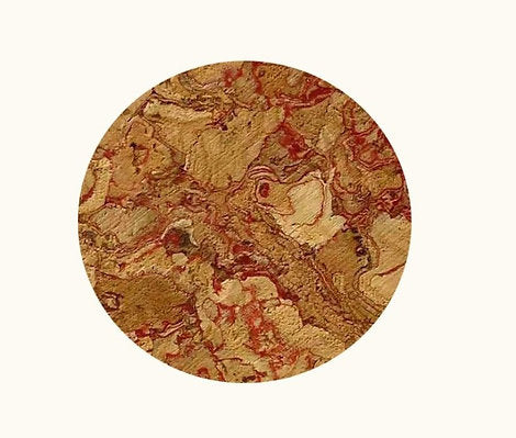 Rondelle de liège red burl