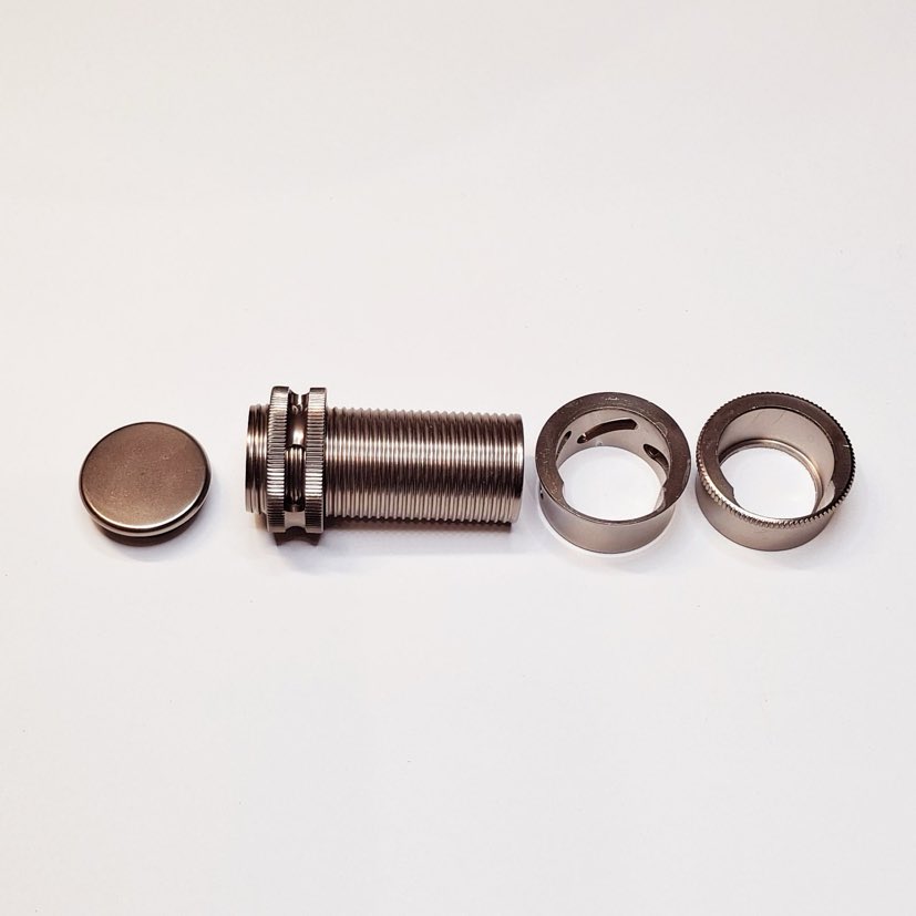 Skeleton aluminium fumé