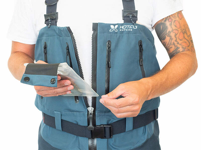 Waders convertibles Alpine Diver V3 Tizip Hotfly