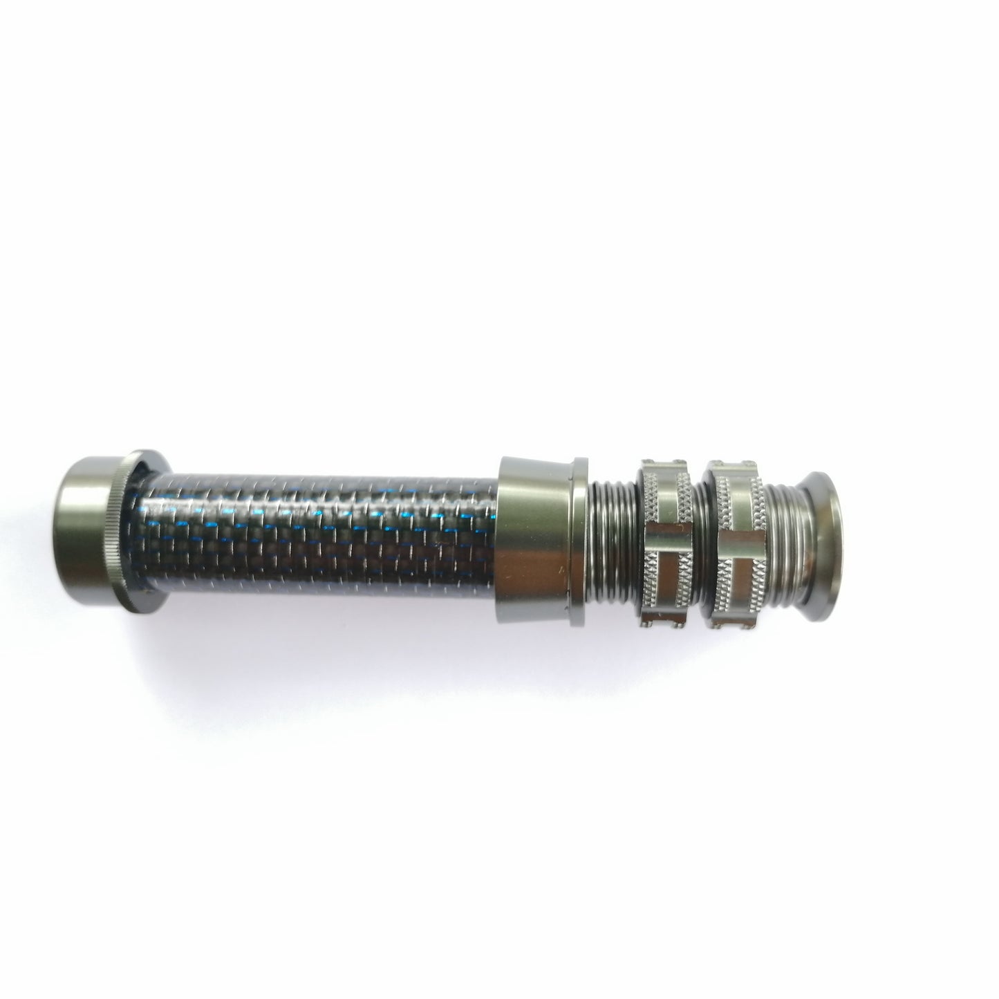 Porte moulinet aluminium fumé UP104C